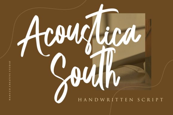 Acoustica South: A Premium Handwritten Font for Campaigns