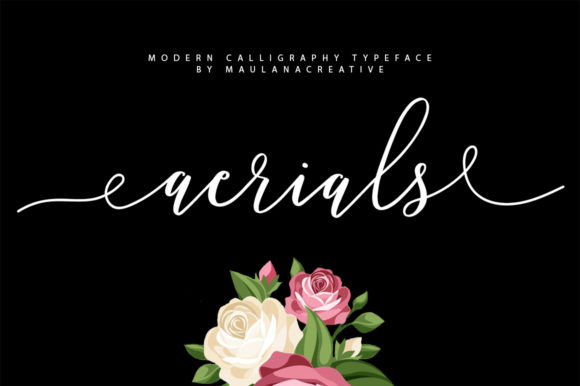 Aerials: A Beautiful Script Font for Your Brand