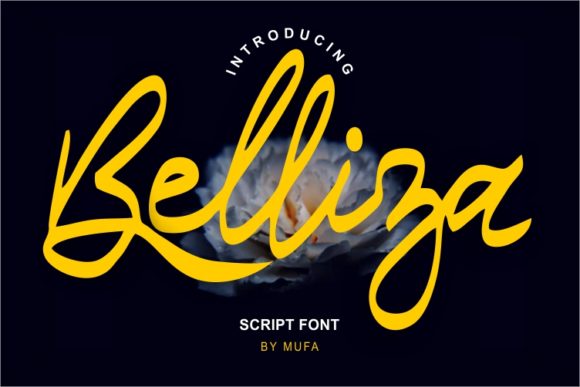 Belliza: A Modern Handwritten Font for Authentic Branding