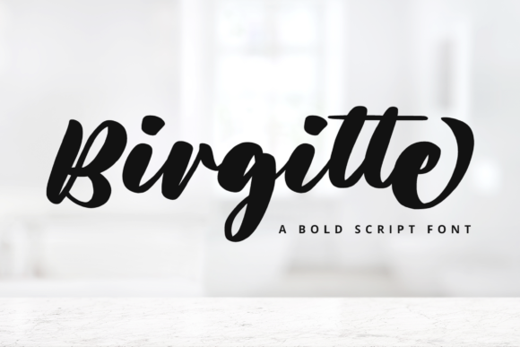 Birgitte: A Handwritten Font for Editorial Design