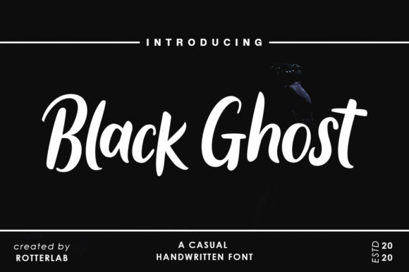 Black Ghost: A Premium Script Font for Campaigns