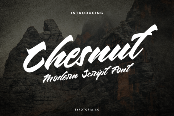 Chesnut: A Premium Handwritten Font for Modern Branding
