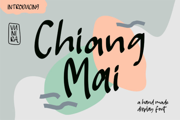 Chiang Mai: A Neat Handwritten Font for Modern Branding