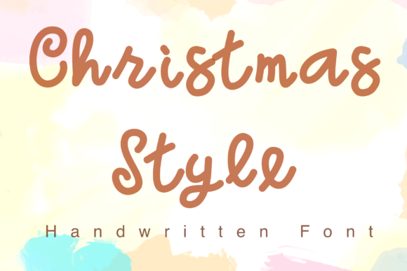 Christmas Style: A Sweet Handwritten Font Review