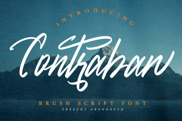 Contraban: A Handwritten Font for Modern Web Design