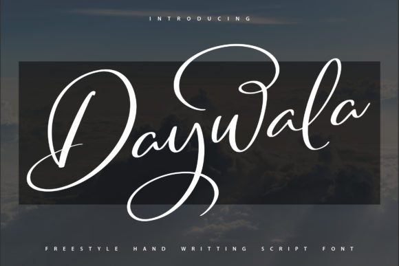 Daywala: A Premium Script Font for Campaigns