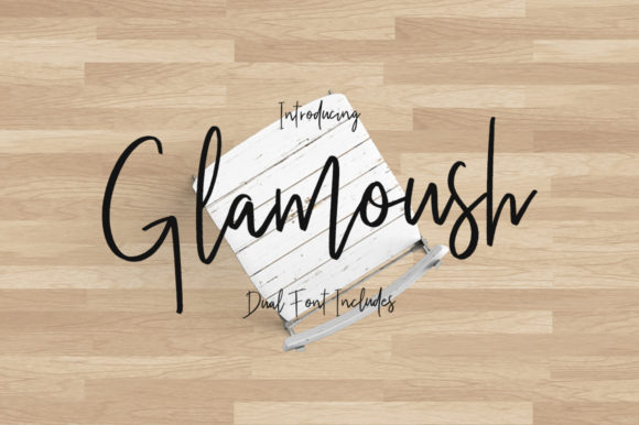 Glamoush: A Timeless Handwritten Font for Branding