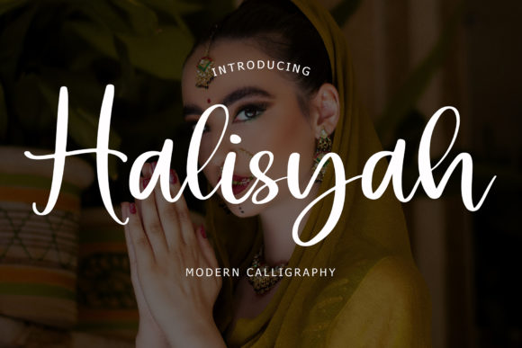 Halisyah: A Modern Handwritten Font for Web Design