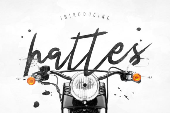 Hattes: A Handwritten Font for Editorial Design