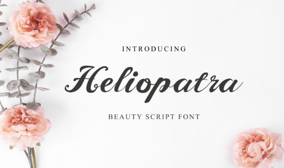 Heliopatra: A Modern Handwritten Font for Marketers