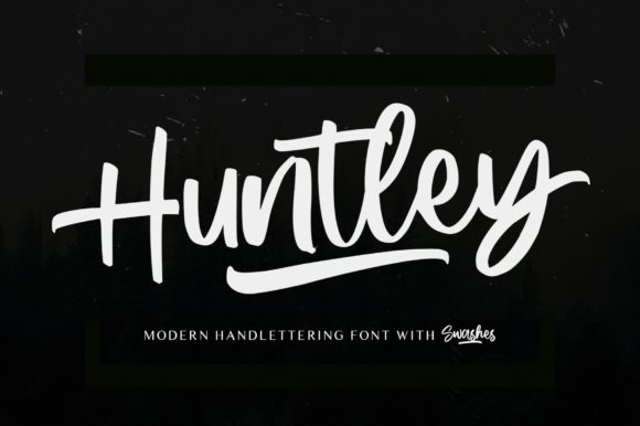 Huntley: A Sweet Handwritten Font for Branding