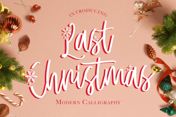 Last Christmas: A Fresh Handwritten Font for Branding