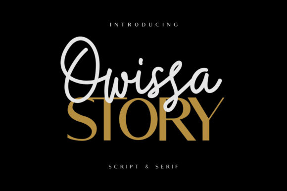 Owissa Story Duo: A Handwritten Sans Serif for Branding