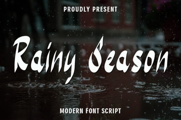 Rainy Season: The Handwritten Font for Modern Campaigns