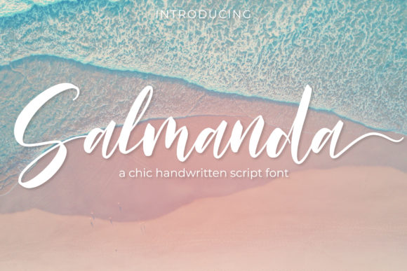 Salmanda: A Charming Script Font for Elegant Branding