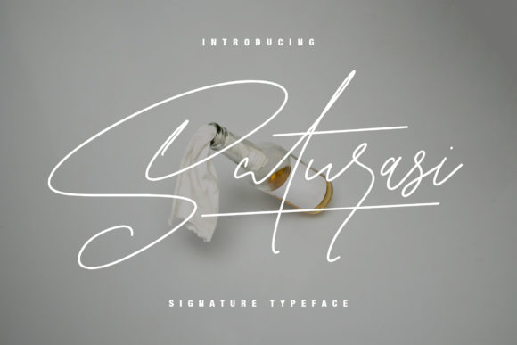 Saturasi: The Elegant Script Font for Crafters