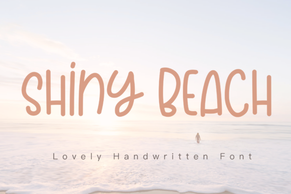 Shiny Beach: A Quirky Handwritten Font for Campaigns