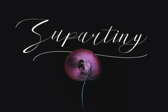 Supartiny: A Charming Script Font for Your Brand