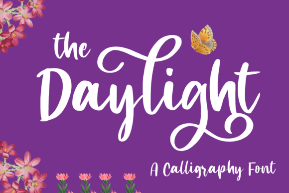 The Daylight: A Dreamy Handwritten Font for Web Design