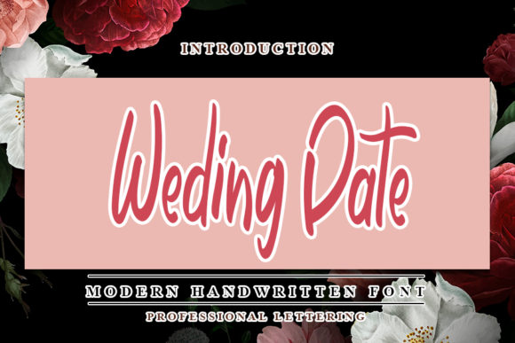 Wedding Date: A Romantic Script Font for Web Design
