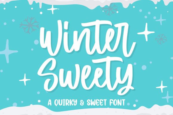 Winter Sweety: A Playful Handwritten Font for Brands
