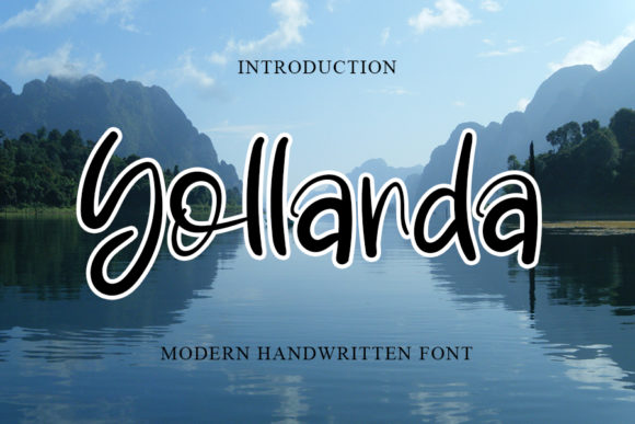 Yollanda: A Modern Handwritten Font for Web Design
